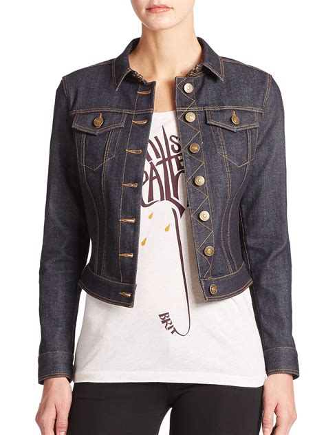 burberry coated denim|burberry denim jacket women.